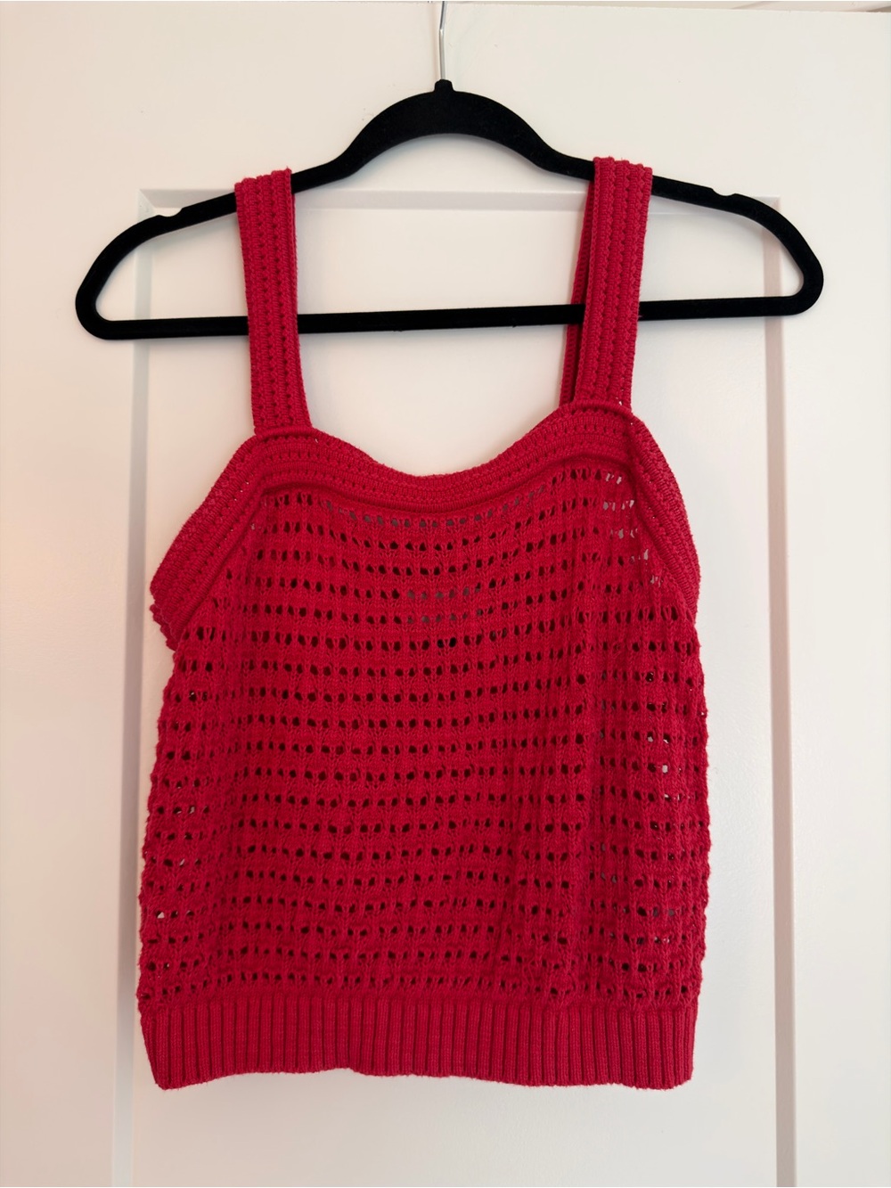 Universal Thread Red Crochet Tank Top